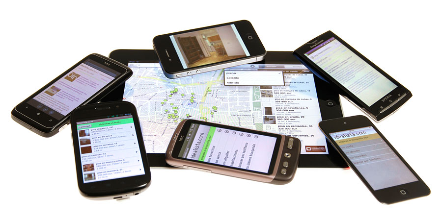 aplicación de idealista para iphone/ipad y android